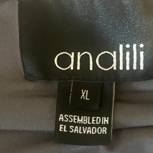 Analili Multicolor Long Sleeve Retro Style Print Dress Sz XL - Picture 4 of 6